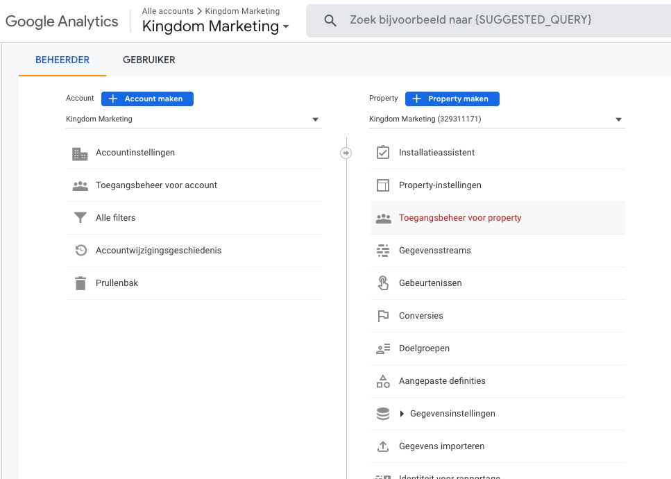 Iemand toevoegen aan Google Analytics 4