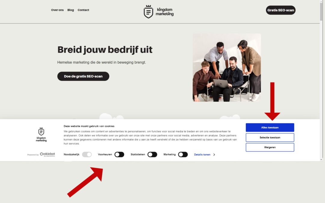 Nieuwe cookiewet 2024: zet déze 2 stappen