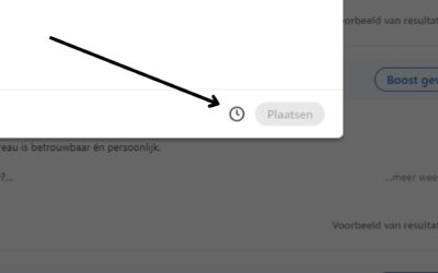 LinkedIn post inplannen