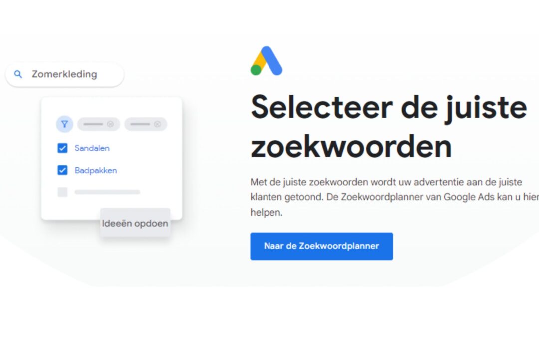 Hoe je een zoekwoordplanner gebruikt